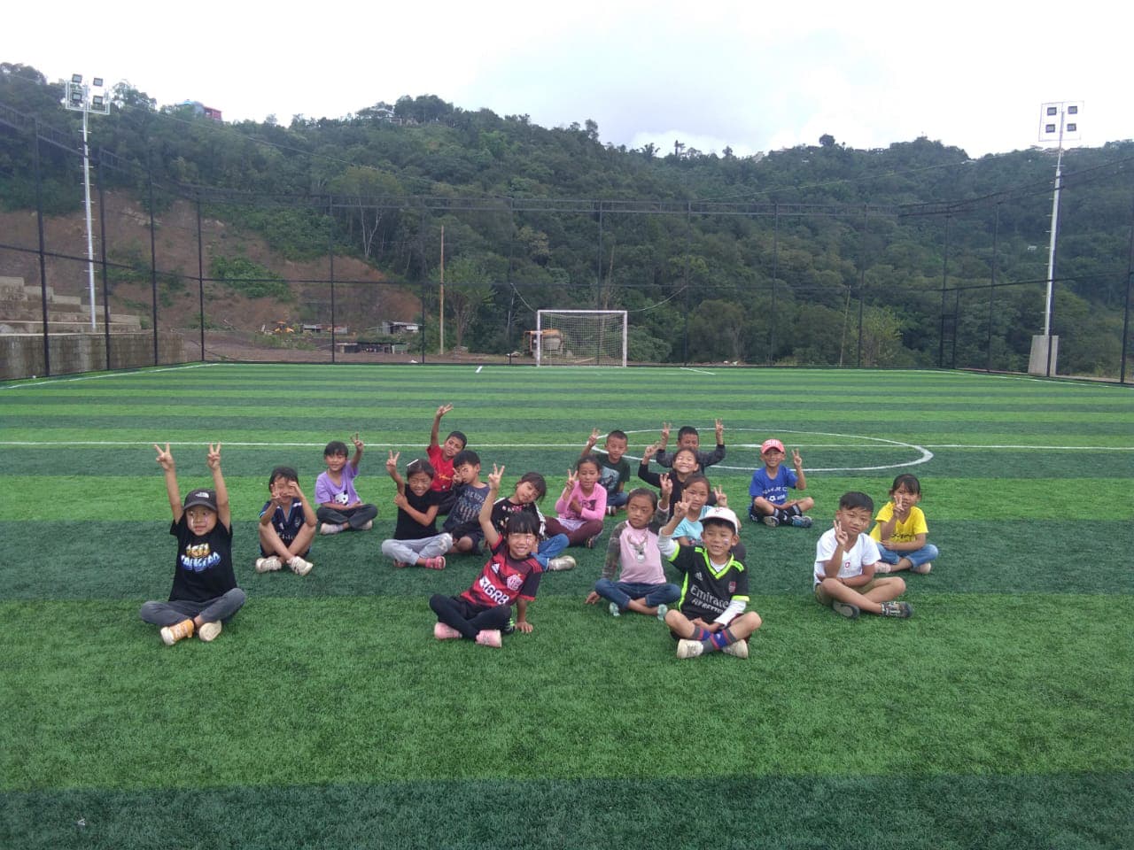 Students at Asufii Christian School
